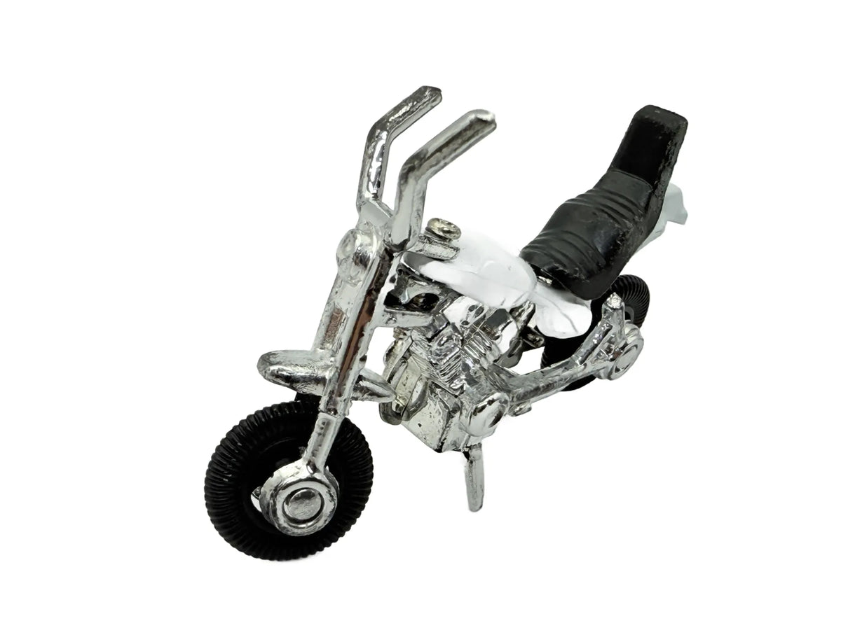 Motocykl Biało-Czarny 1:64 Made in Macao
