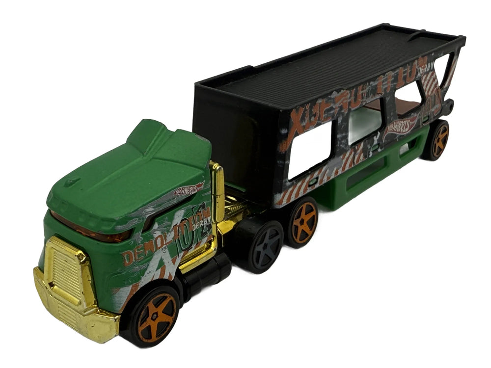 Ciężarówka Demolition Derby Hot Wheels Zielony, 1:64