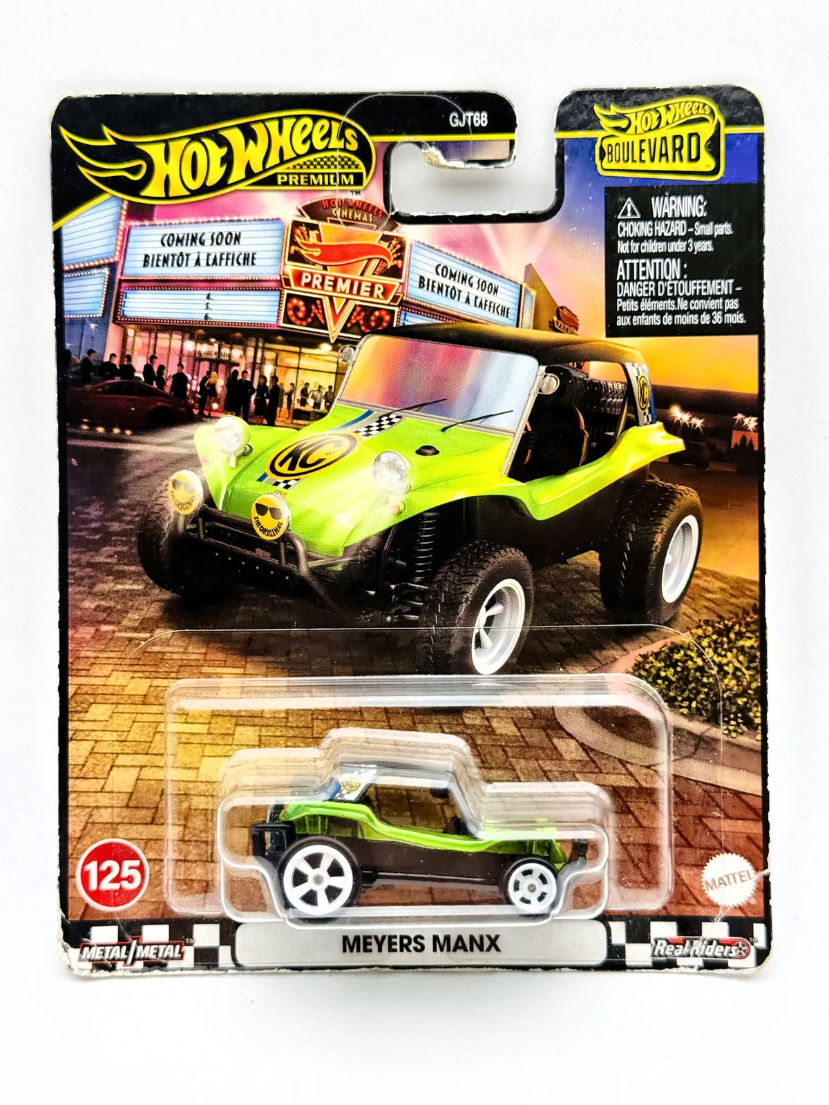 Meyers Manx Hot Wheels 2020 Boulevard 1:64 Buggy Blister Zielony