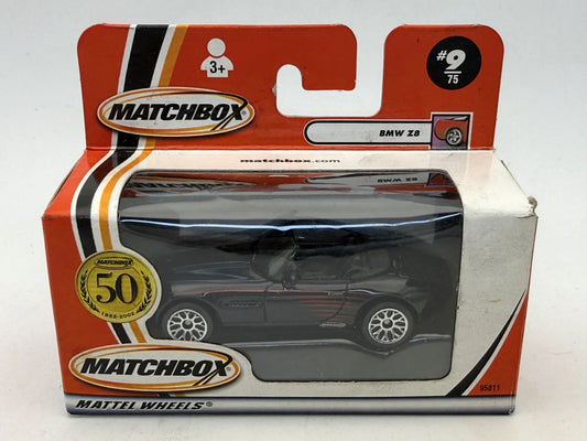 BMW Z8 Roadster Matchbox 2002 Czarny 1:64