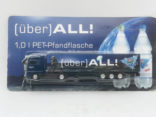 MAN TRUCK Grell 1:87 Niebieski Blister [über]ALL! PET-Pfandflasche