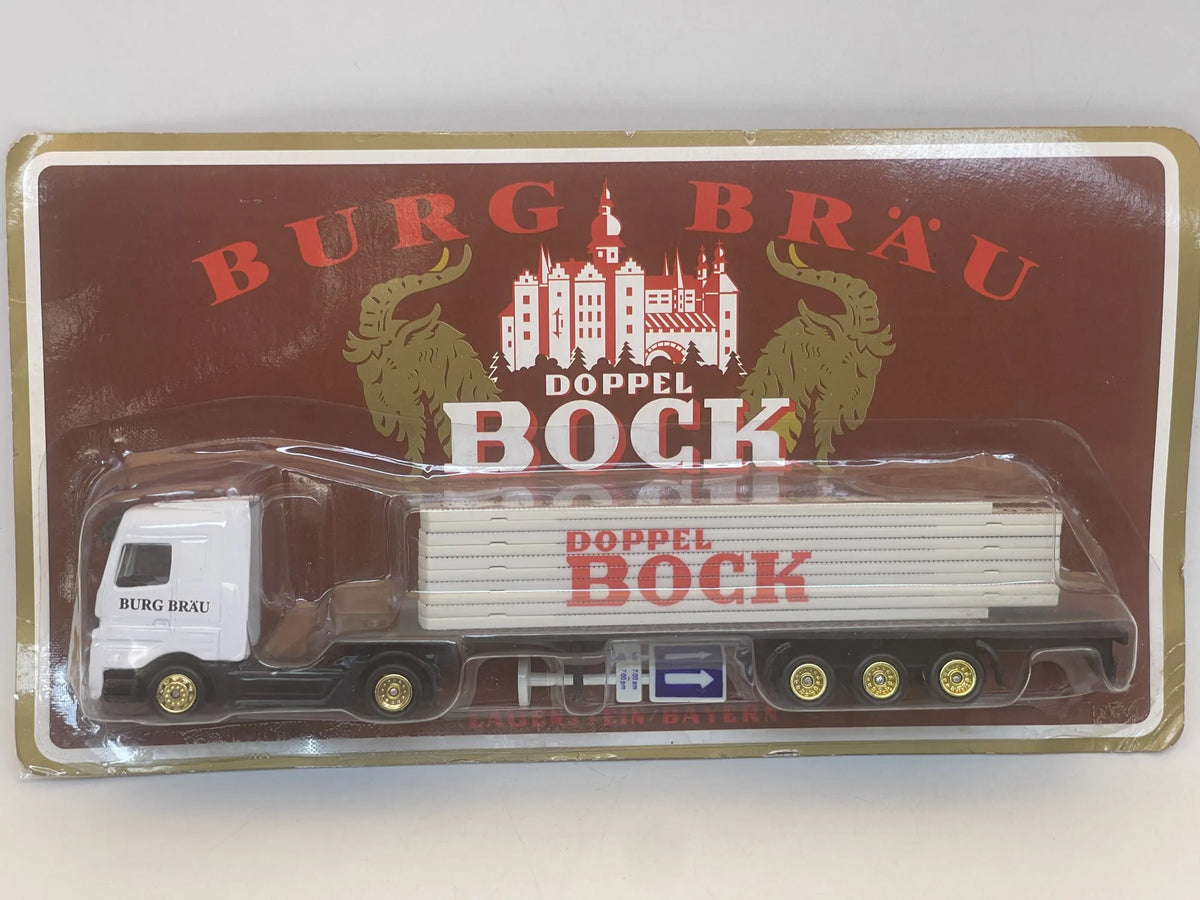 Mercedes-Benz Actros EKBG-Brauereien 1:87 BURG BRÄU Blister Doppel Bock