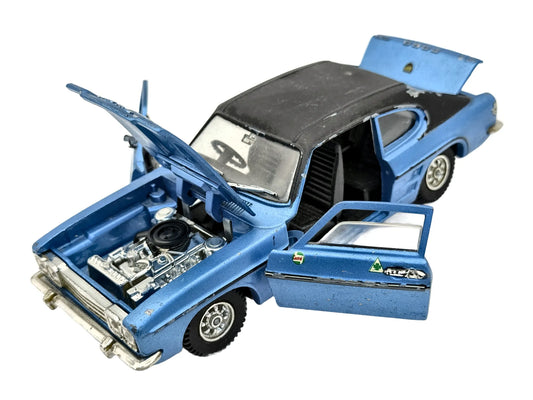 1969 FORD CAPRI Dinky Toys '70 Niebieski 1:24 Made in England