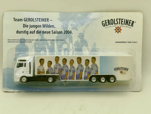Man Tga Hümmer 1:87 Biały Blister Drużyna kolarska Team Gerolsteiner 2004