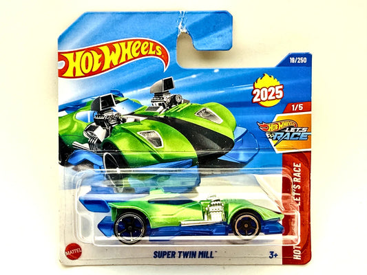 Super Twin Mill Hot Wheels 2025 Let's Race 1:64 Blister Zielony