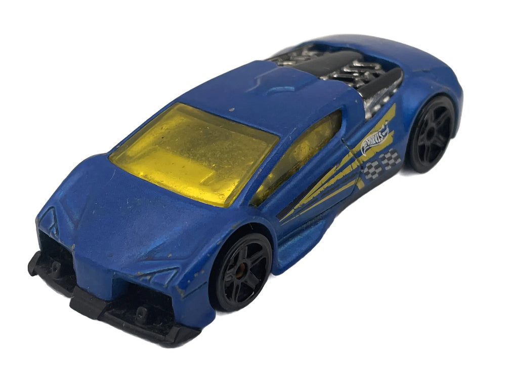ZOTIC, Hot Wheels 2002, Die cast 56361, Niebieski, 1:64, Resoraki