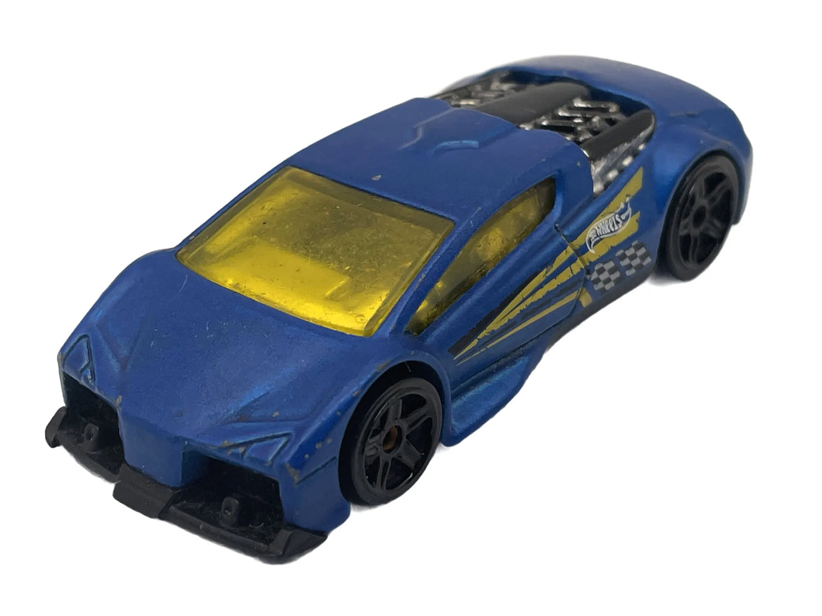 ZOTIC, Hot Wheels 2002, Die cast 56361, Niebieski, 1:64, Resoraki