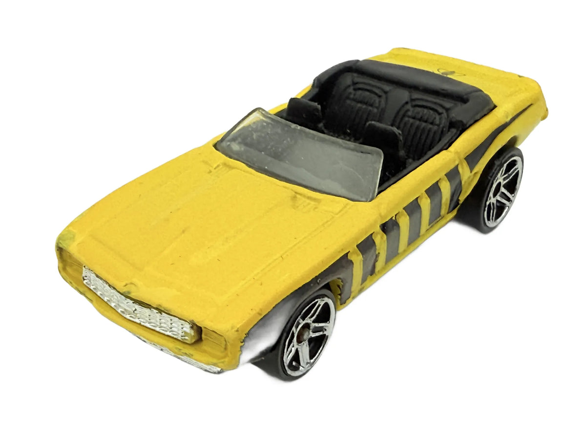 '69 Chevrolet Camaro Cabrio, Hot Wheels, Die cast, Resoraki, Żółty, 1:64