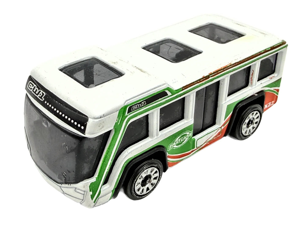 AUTOBUS MIEJSKI, Fastlane CW1 X32, Die cast DXFL-G, Biały, 1:64, Resoraki
