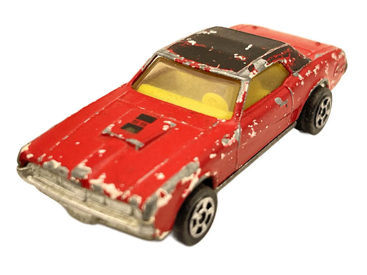 MERCURY COUGAR XR7, Corgi, Made in GT, Britain, Die cast, Czerwony, 1:64