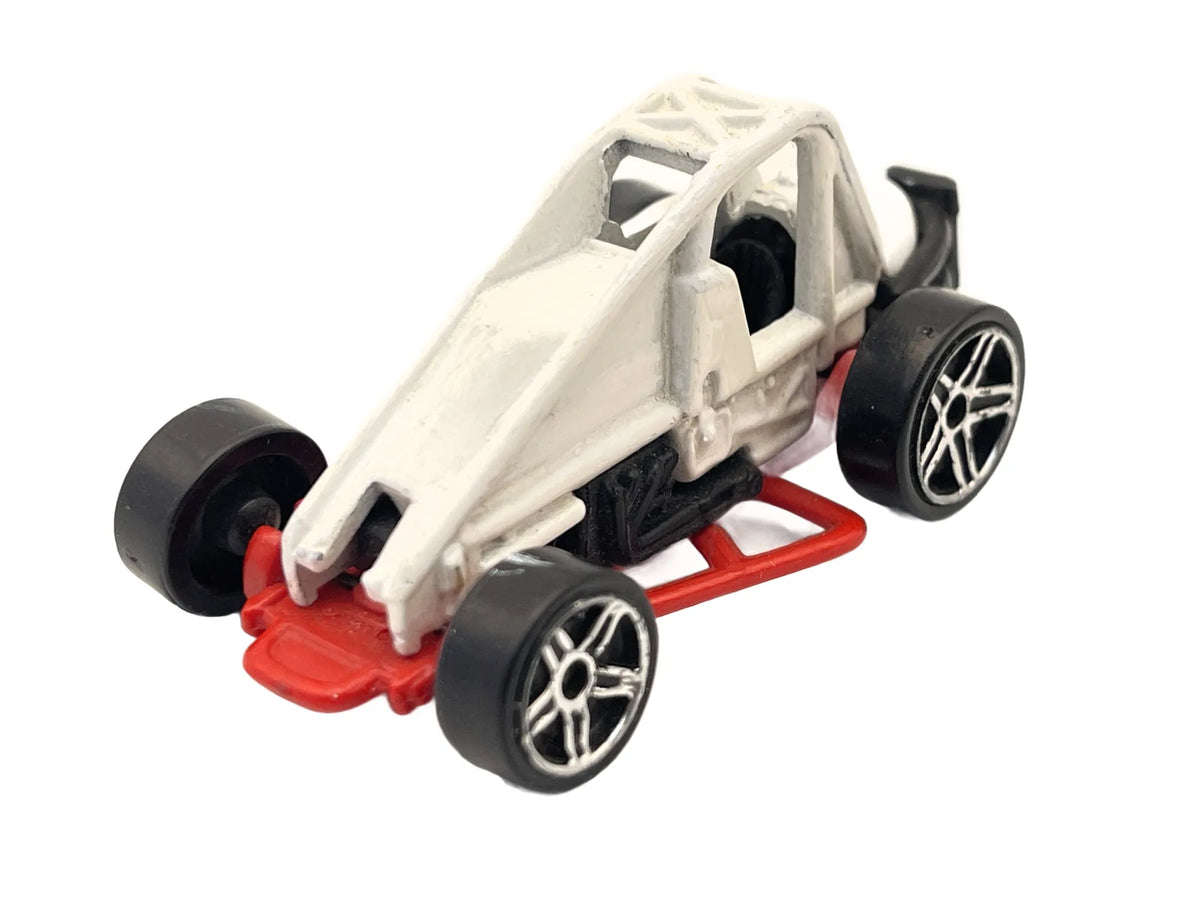 SLIDEOUT, Hot Wheels 1996, Resoraki, Die cast, Biały, 1:64
