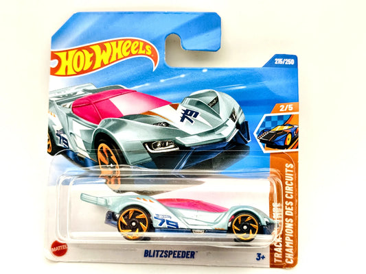Blitzspeeder Hot Wheels 2025 Track Stars 1:64 75 Blister Niebieski