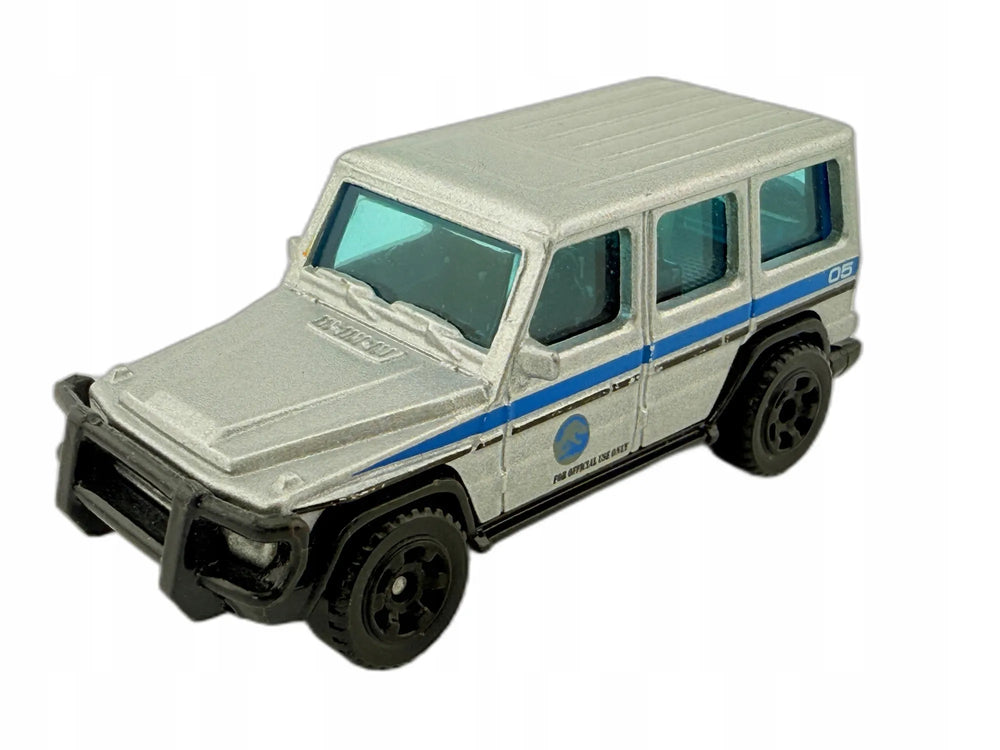 Mercedes-Benz G-Class Matchbox 2017 Srebrny 1:64