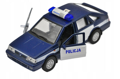 POLONEZ CARO PLUS POLICJA Welly 1:43 Niebiesko-Biały