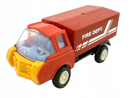 Ciężarówka Pożarnicza Straż pożarna Czerwony 1:55 '70 Vintage Model