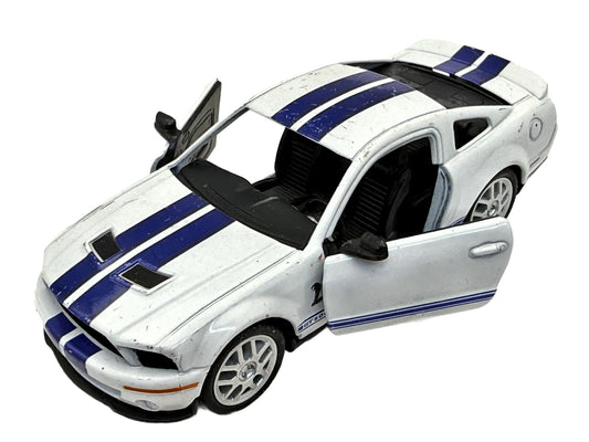 2007 Shelby Gt500 Kinsmart 2007 Biały 1:38