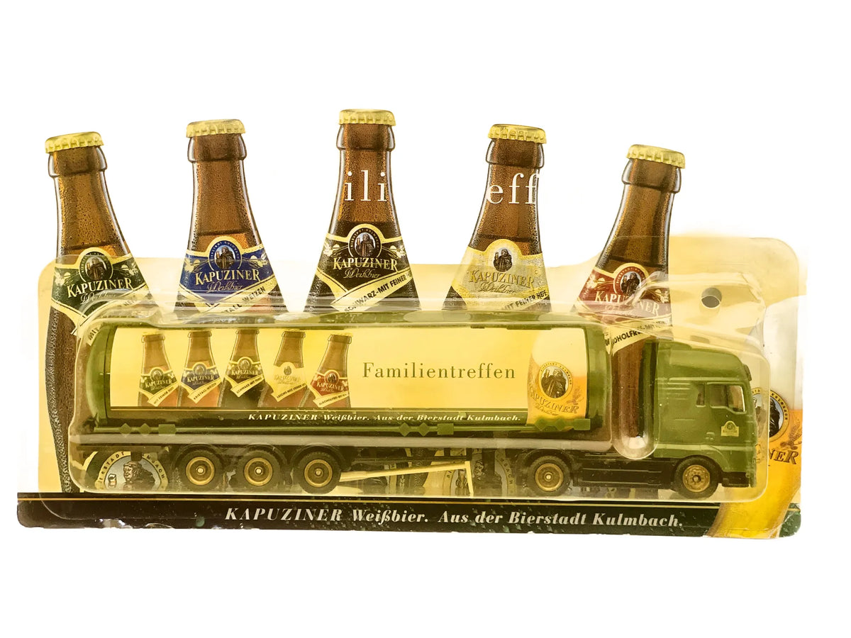 MAN TRUCK Grell 1:87 Ciężarówka Promocyjna Familientreffen Blister Żółty
