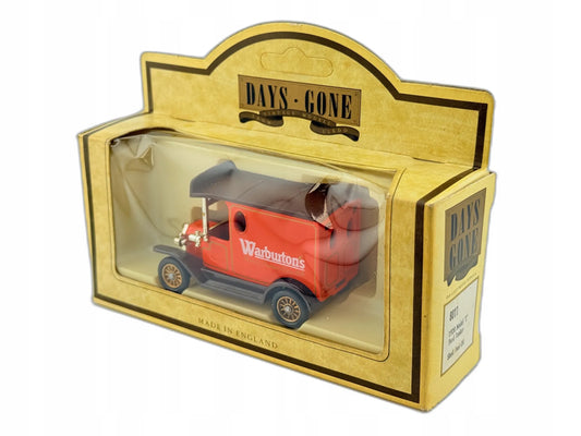Warburtons Days Gone Lledo Czerwony 1:43 Made in England