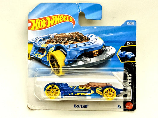 X-Steam Hot Wheels 2025 X-Raycers 1:64 Blister Niebieski