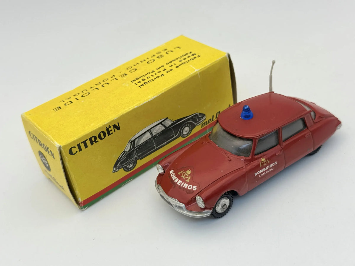 CITROËN DS 19 Straż pożarna Metosul '70 Czerwony 1:43 Made in Portugal