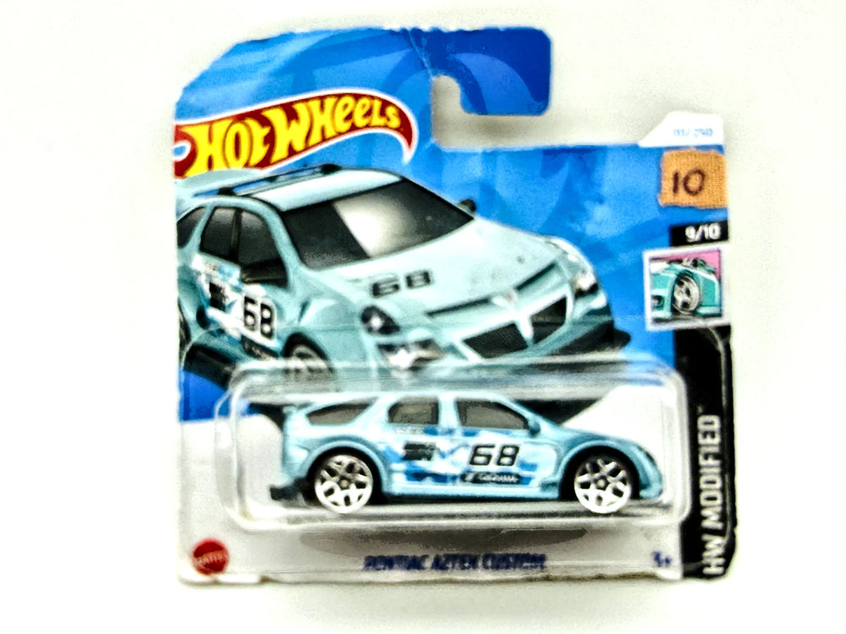 Pontiac Aztek Custom Hot Wheels 2024 HW Modified 1:64 K&N Blister Niebieski – zdjęcie 2