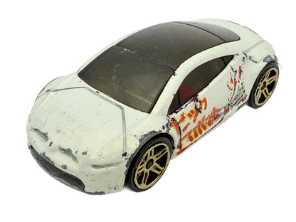 Mitsubishi Eclipse Concept Car, Hot Wheels, Resoraki, die cast, 1:64, biały