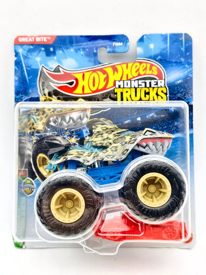 Great Bite Monster Trucks Hot Wheels 2026 1:64 Monster Truck Blister Beżowy