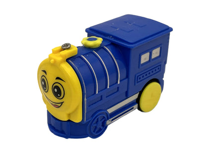 LOKOMOTYWA, Die cast, Niebiesko-Żółta, Resoraki
