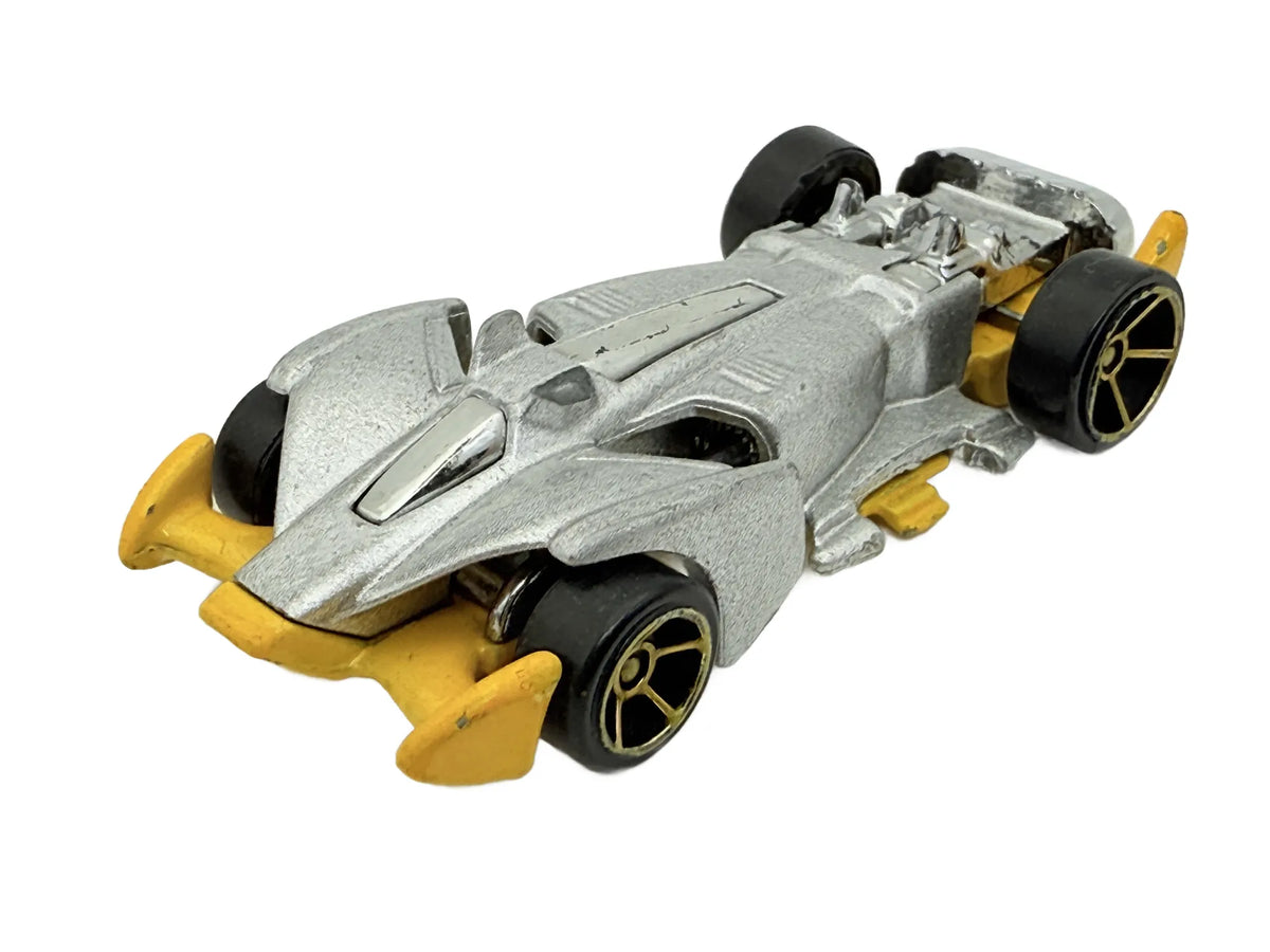 Jet Threat 4.0 Hot Wheels Srebrna 1:64