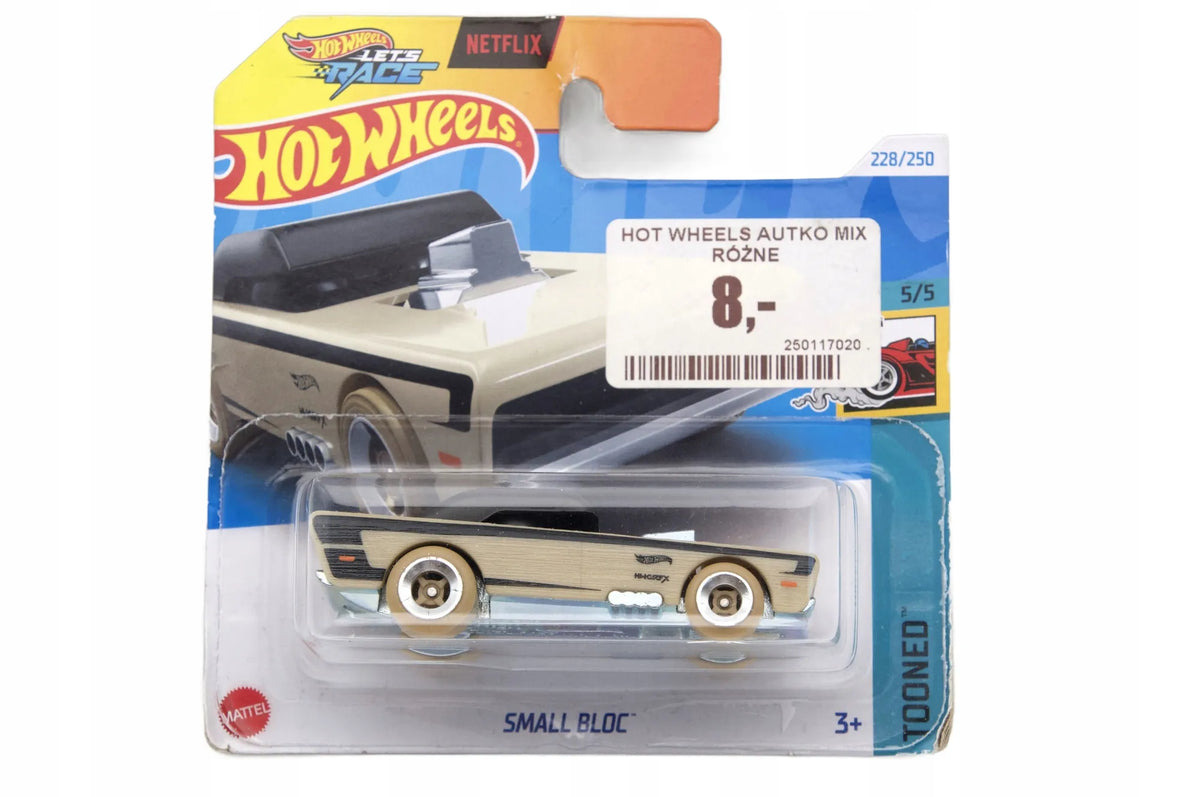 SMALL BLOC Hot Wheels 2024 Beżowy 1:64