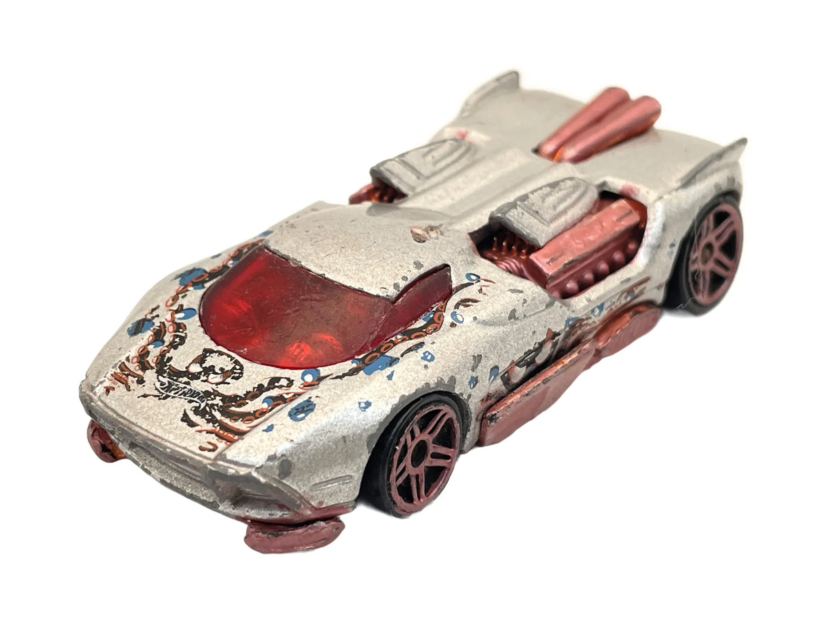 MAELSTROM, Hot Wheels 2000, Die cast, Srebrny, 1:64, Resoraki