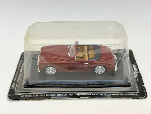 SIMCA 8 SPORT Z 1949 R. Legendarne Samochody AmerCom Bordowy 1:43