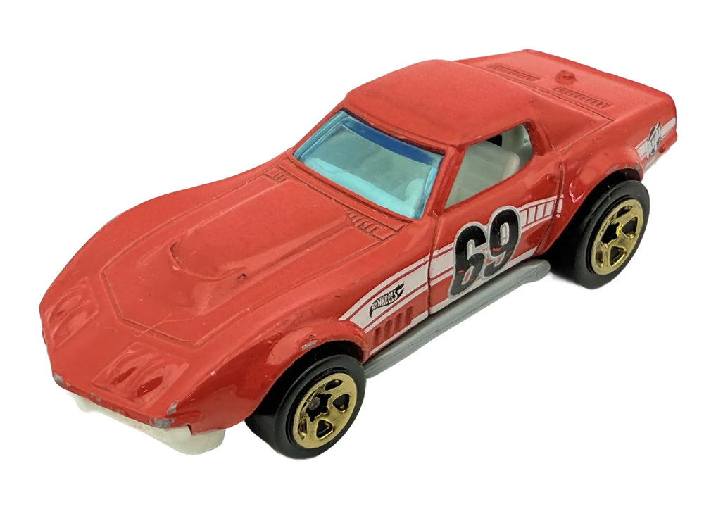'69 Copo Corvette Hot Wheels Czerwony 1:64