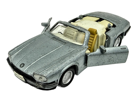 JAGUAR XJS V12 CABRIO, McToy, Die cast, Jasny Niebieski, 1:40, Resoraki