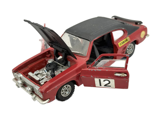 FORD CAPRI Dinky Toys '70 Czerwony 1:25 Made in England