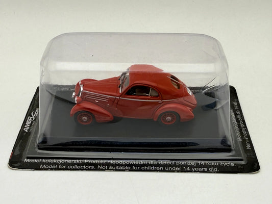 FIAT 508 BALILLA BERLINETTA Z 1936 R. AmerCom Czerwony 1:43