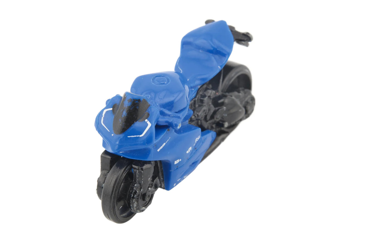 Motocykl Sportowy Hot Wheels Niebieska 1:64