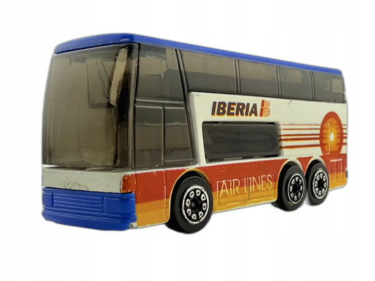 Autobus Iberia Guisval Biały Made in Spain