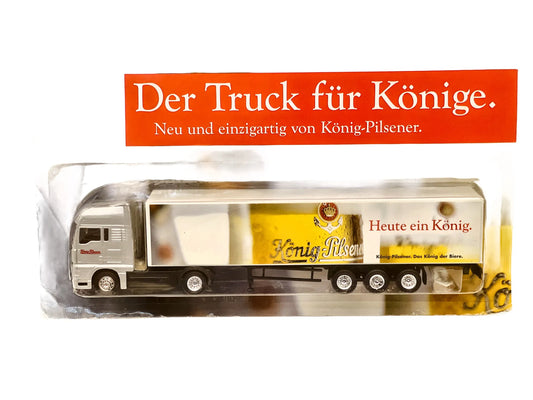 MAN Hümmer 1:87 Ciężarówka Promocyjna König Pilsener Blister Srebrny – zdjęcie 2