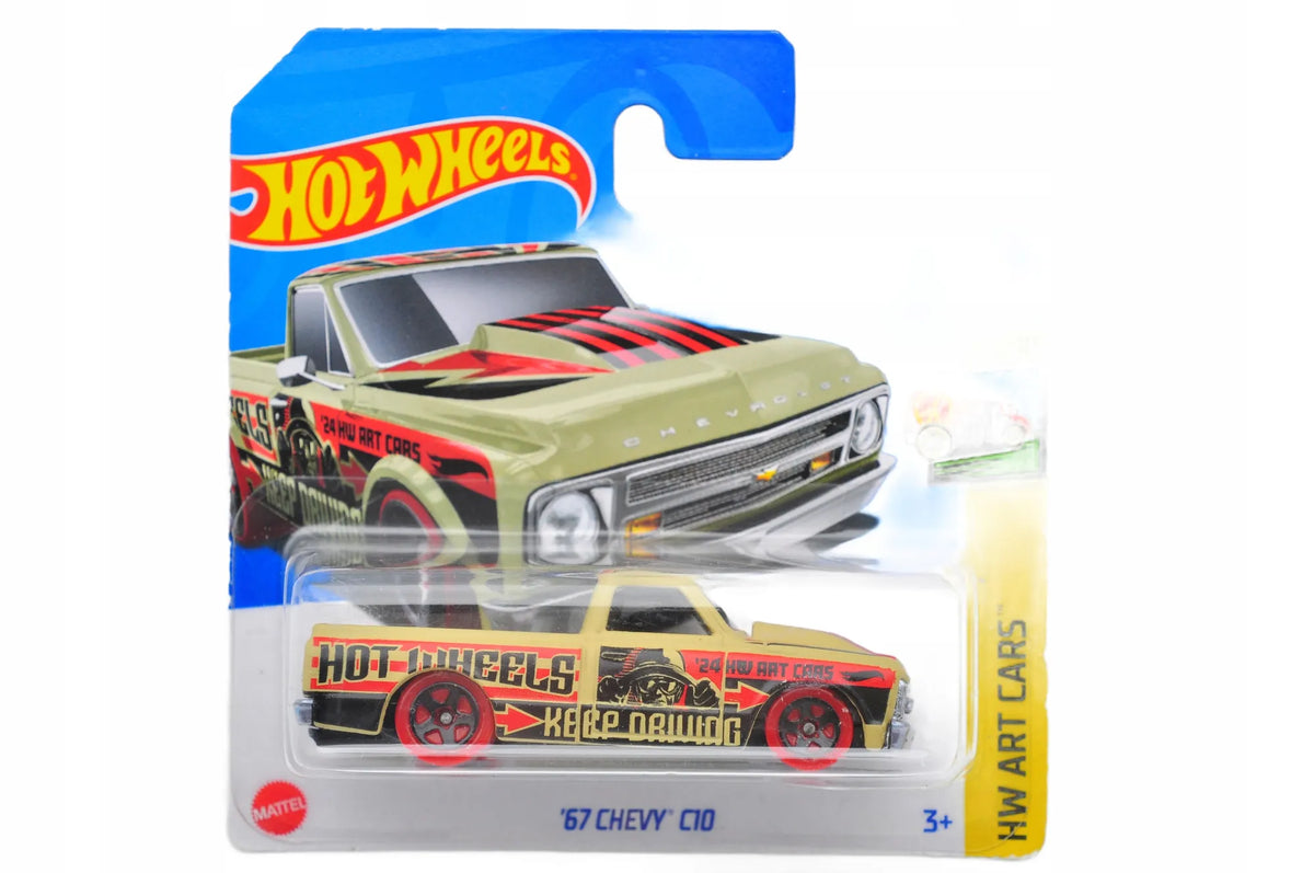 '67 CHEVY C10 Hot Wheels 2024 Żółty 1:64
