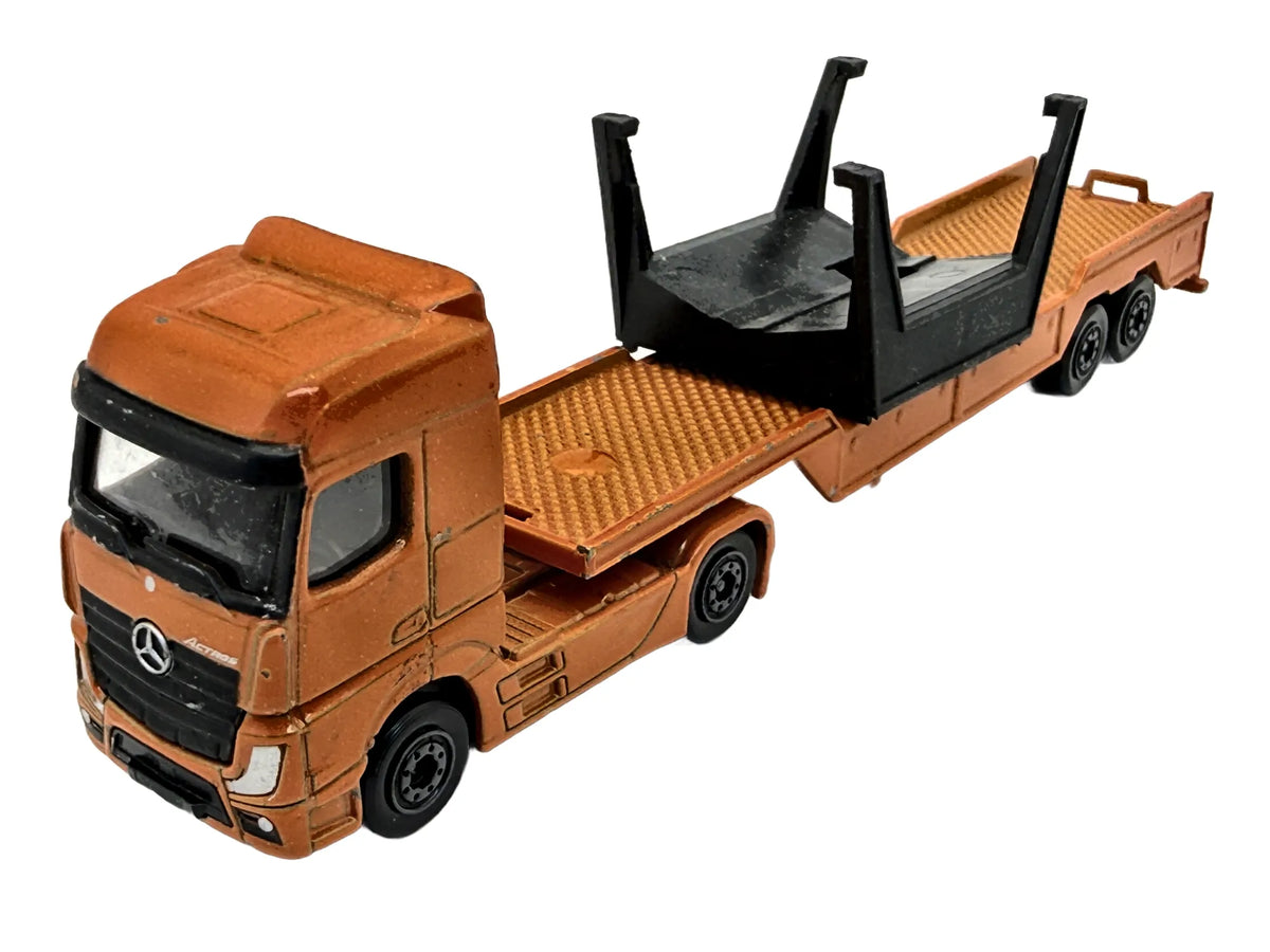 Ciężarówka MERCEDES-BENZ ACTROS Majorette 1992 Pomarańczowy 1:87