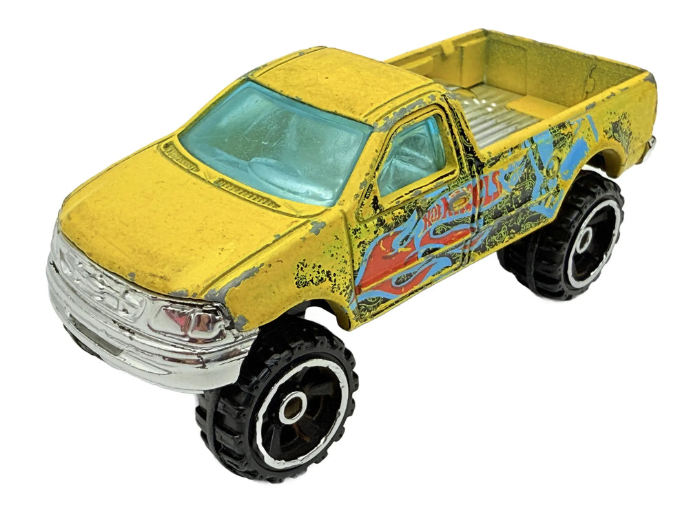 Ford F-150 Hot Wheels Żółty 1:64