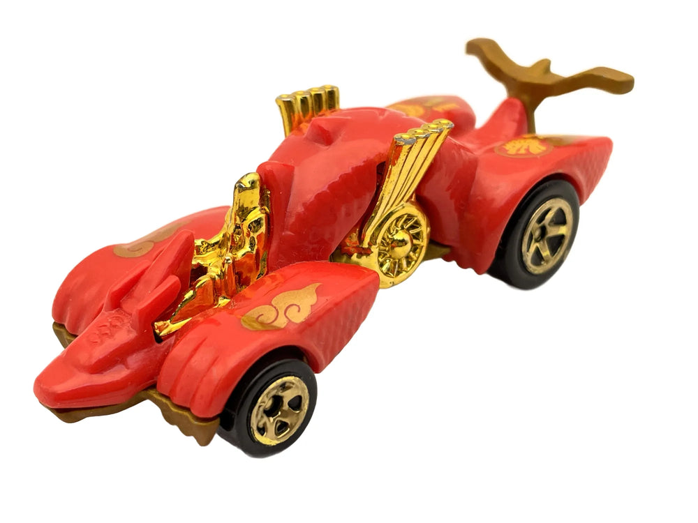 Knight Draggin', Hot Wheels 2013, Die cast BDC86, Czerwony, 1:64, Resoraki