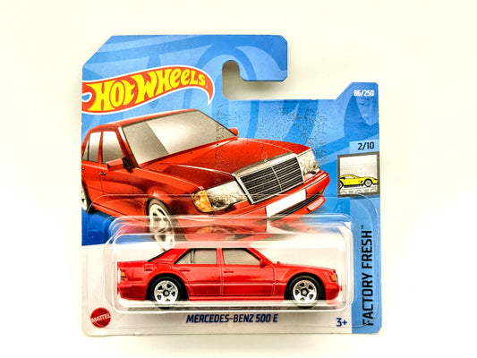 Mercedes-Benz 500 E Hot Wheels 2022 Factory Fresh 1:64 Blister