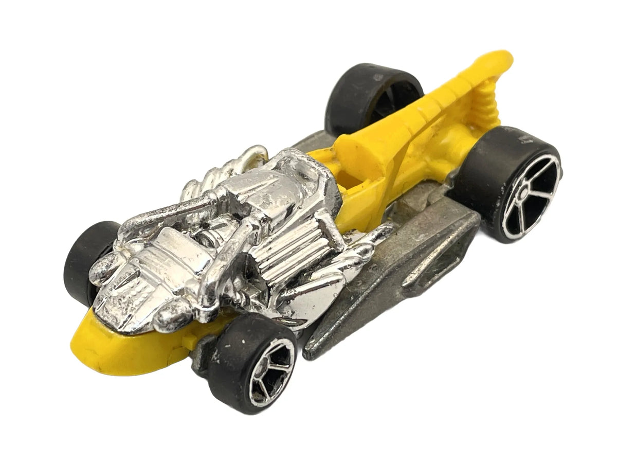 DRAGGIN' TAIL, Hot Wheels, Resoraki, Die cast C41, Żółty, 1:64