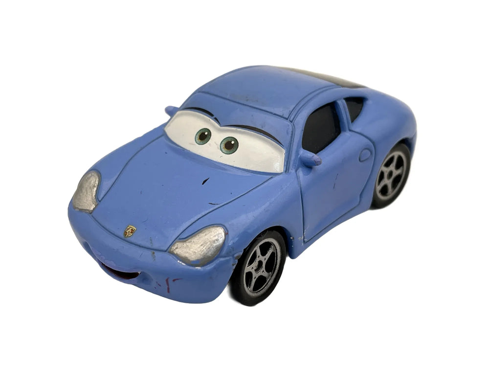Sally Carrera PORSCHE 911, Auta Disney/Pixar, Die cast H6407 Niebieski 1:64