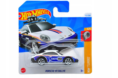 PORSCHE 911 RALLYE Hot Wheels 2024 Biały 1:64