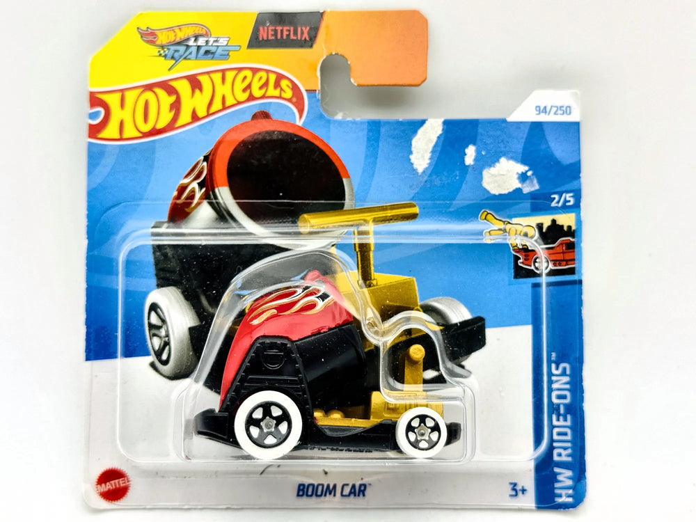 Boom Car Hot Wheels 2024 HW RACE DAY 1:64 Blister Czarny