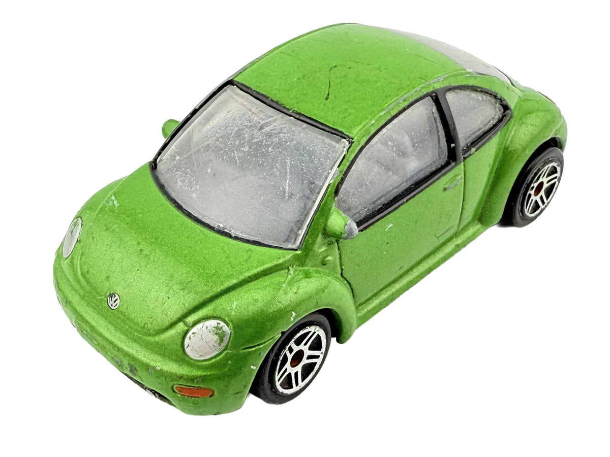 VW NEW BEETLE, Realtoy, Die cast 163526, Zielony, 1:60, Resoraki