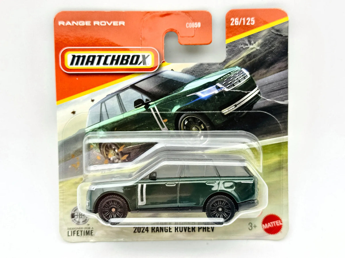 Range Rover Phev Matchbox Mainline 1:64 Blister Zielony